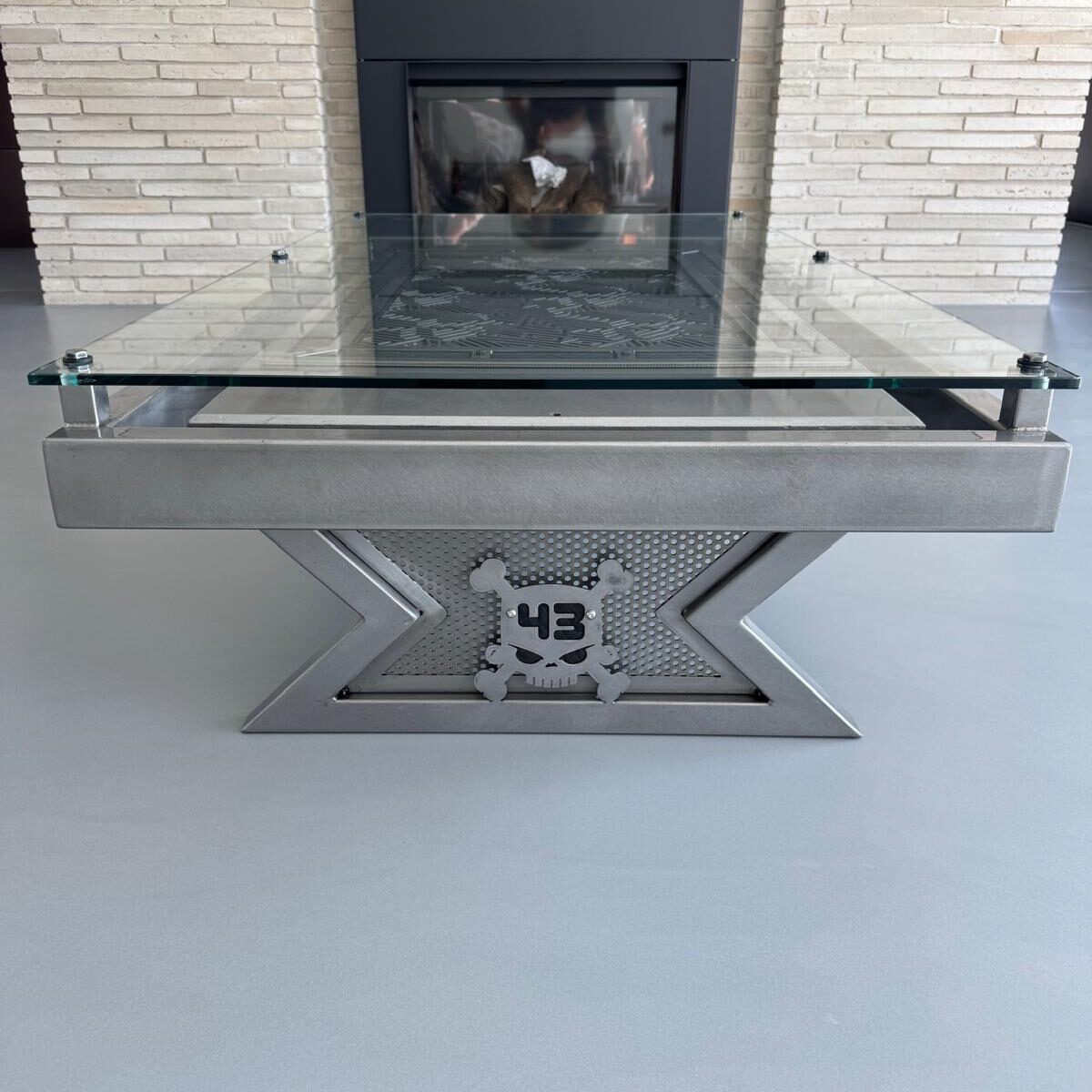 Cut Steel Coffee Table 2